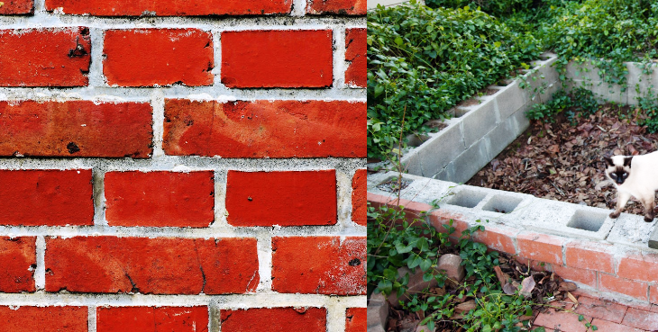 brick and block